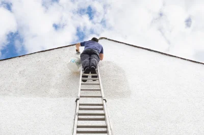 Peinture extérieure à Dénestanville — façades et ravalement